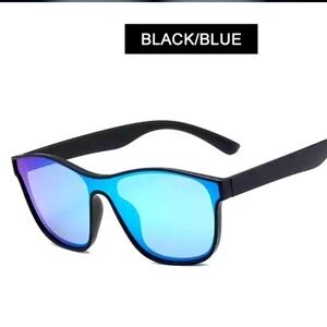 NEW Square Polarized Sunglasses Men and Women - One-piece Lens Shades UV400